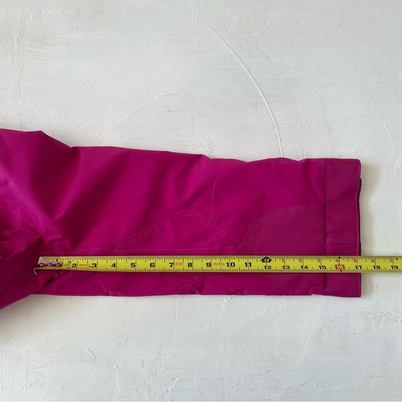 Youth Girls Spyder Sparkle Ski Snowboard Insulated Bib Rasberry Pants Size 5 - Picture 8 of 9